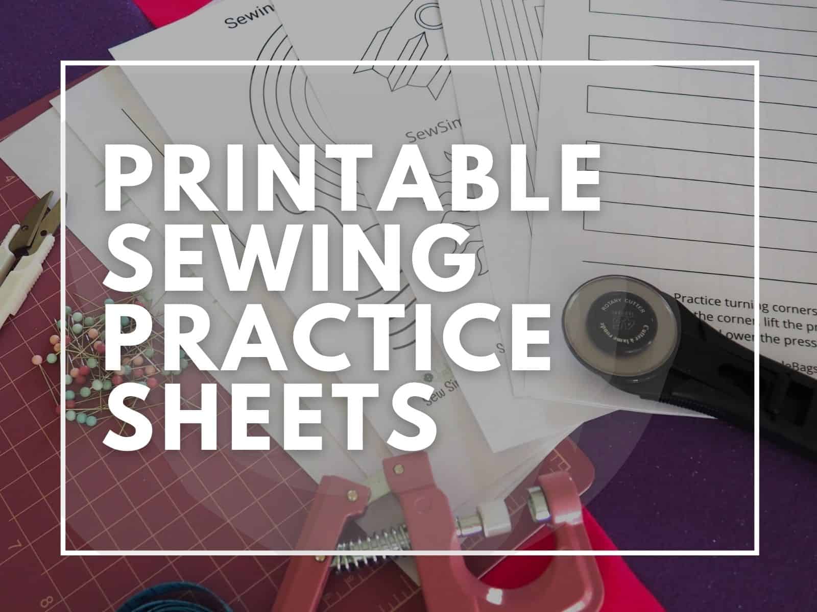 Sewing Printable