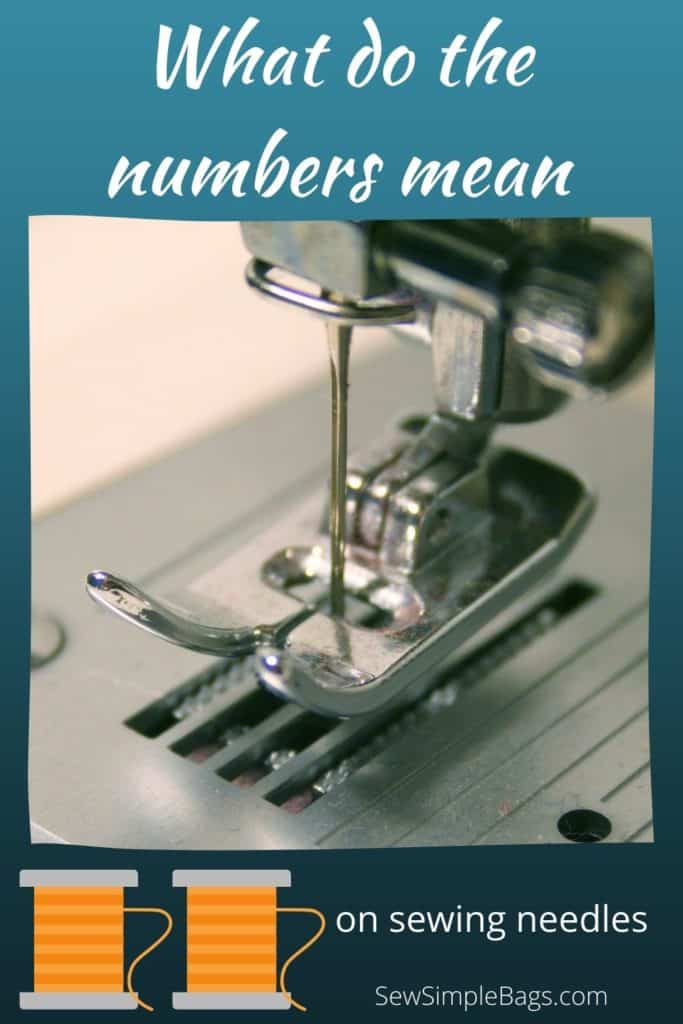Everything you need to know about sewing machine needles including what the numbers and colors mean on the needle, how, when and why to replace the needle in your sewing machine, and the different types of sewing machine needle, and when you would use them. A complete sewing needle 101 list of questions answered for sewing beginners.