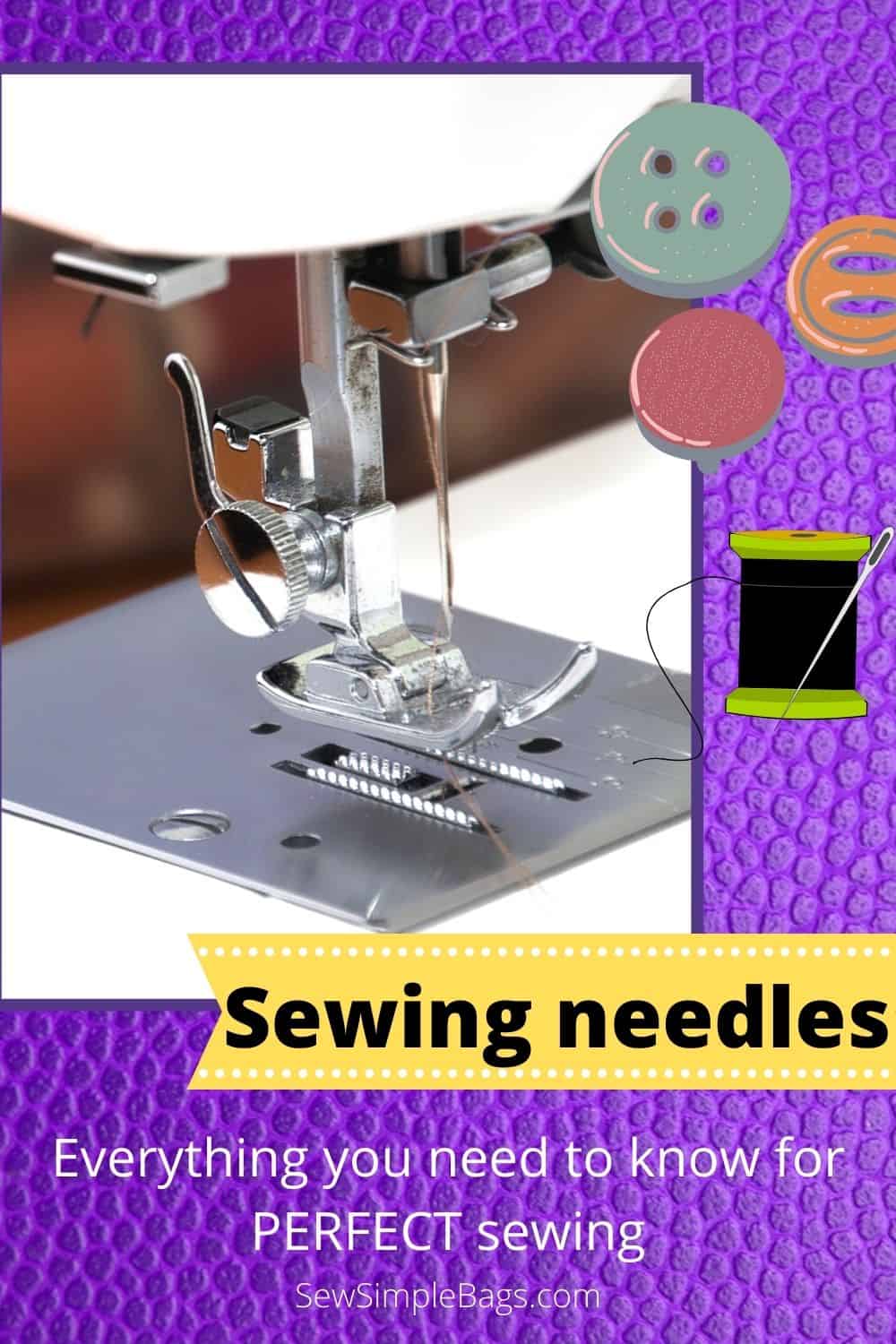 Sewing machine needle for Americana Quilting Thread