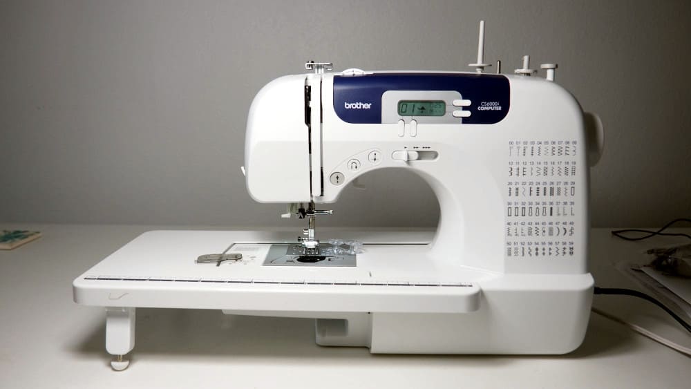 Brother CS6000i Computerized Sewing Machine with Wide Table 