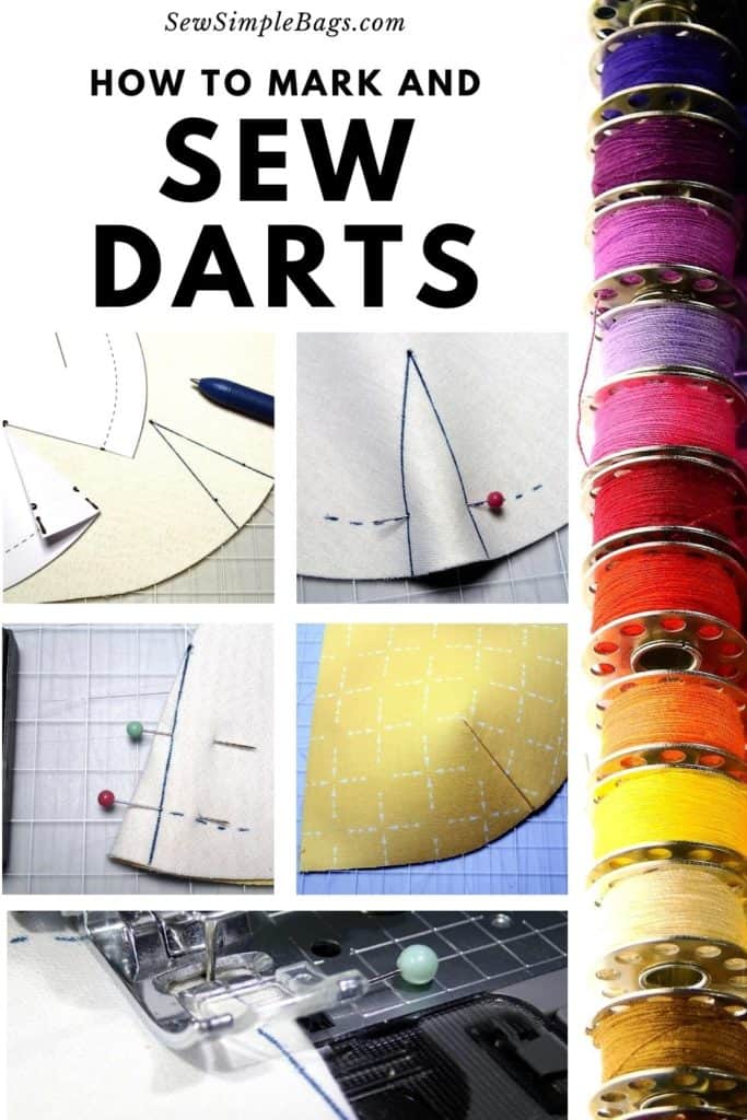 How to sew darts perfectly for clothing or bag making – Sew Simple Bags