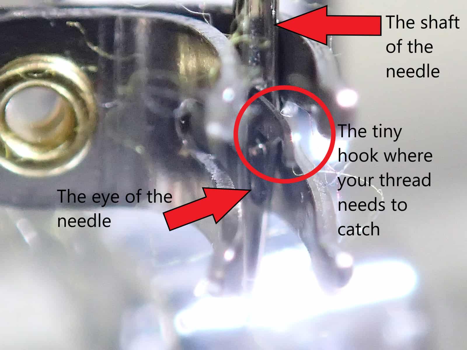 How to use the automatic needle threader on your sewing machine Sew