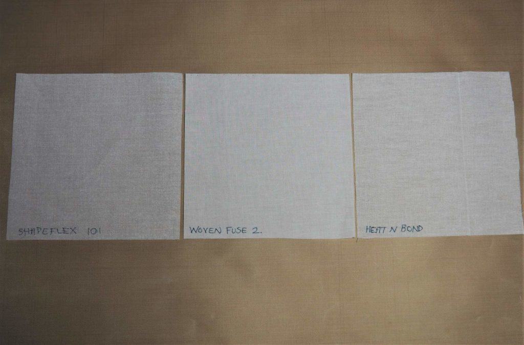 Comparison of three different woven interfacing products with video – Sew  Simple Bags