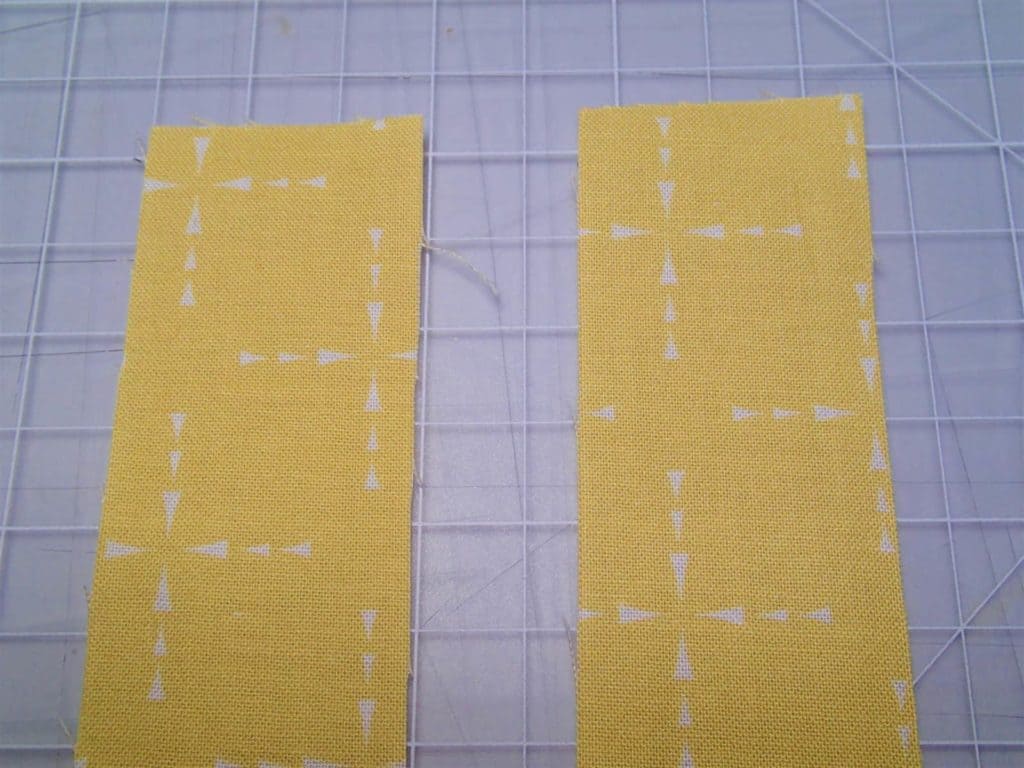 How to join binding strips and reduce bulk with a diagonal seam. Sew