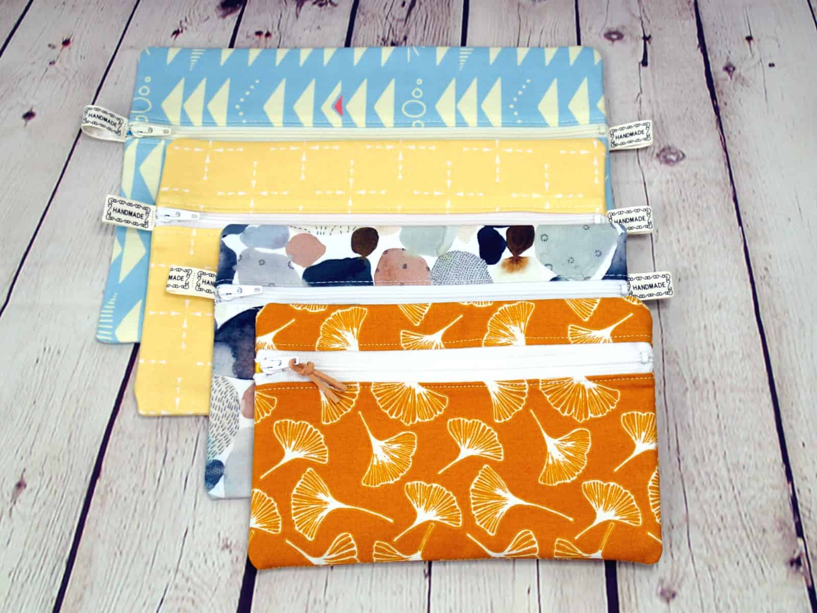 Sew zipper online bag