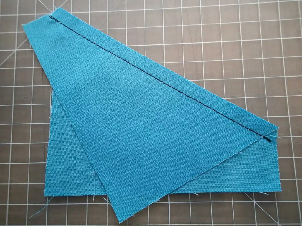 How to sew snowball corners and use diagonal seam tap - Video