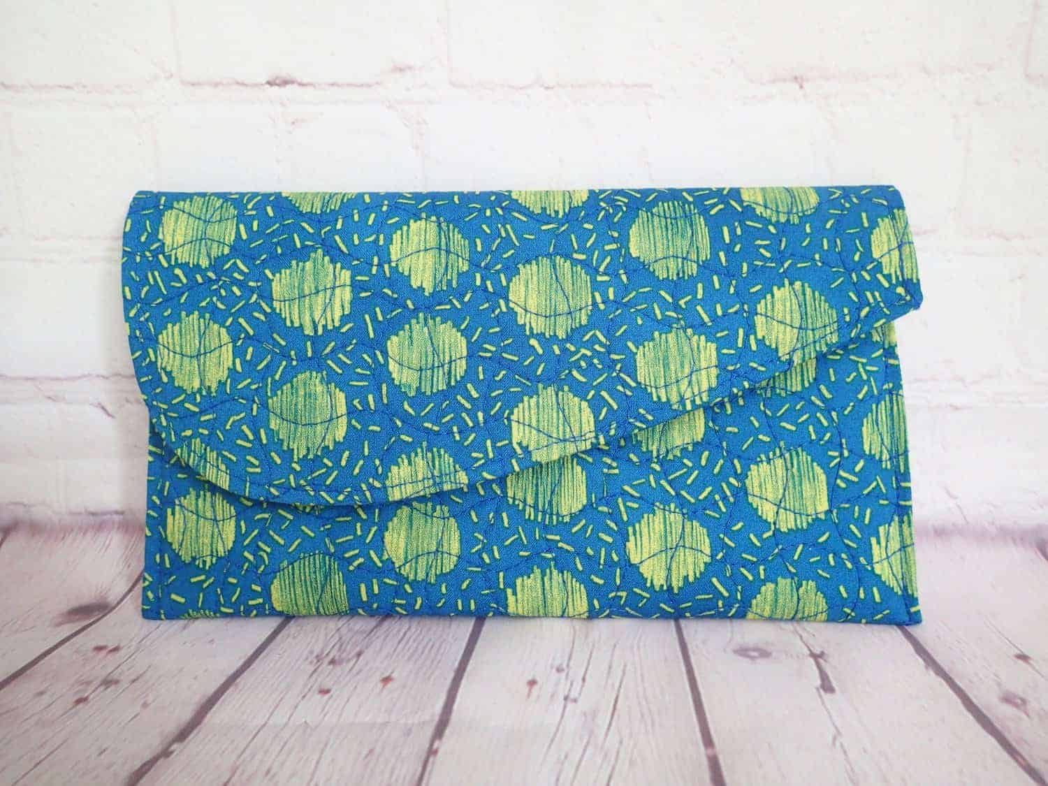 Flourish Clutch Bag sewing pattern - Sew Modern Bags