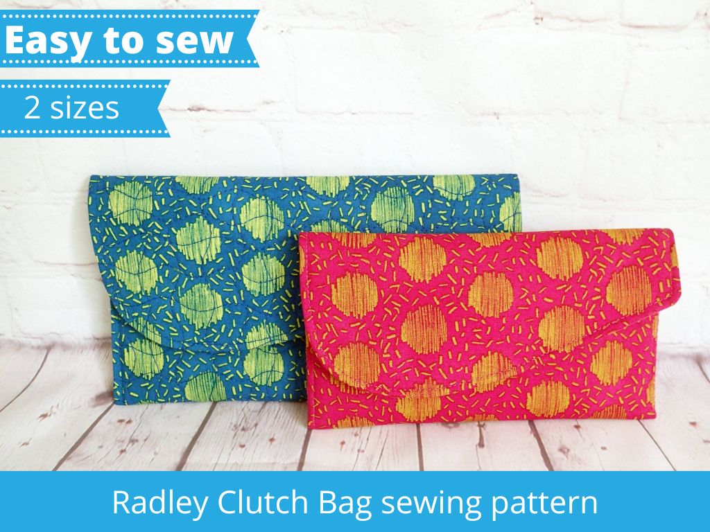 Radley Clutch Bag easy sewing pattern